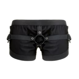 Realrock Boxer with Harness Black O/S, image 1