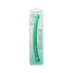 Realrock Crystal Clear Double Dong 17, image 2