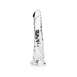 Realrock Slim Dildo Transparent, image 1