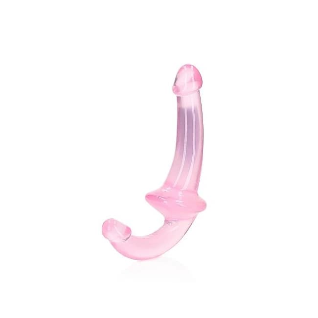 REALROCK STRAPLESS STRAP ON 6 IN PINK  - Image 1