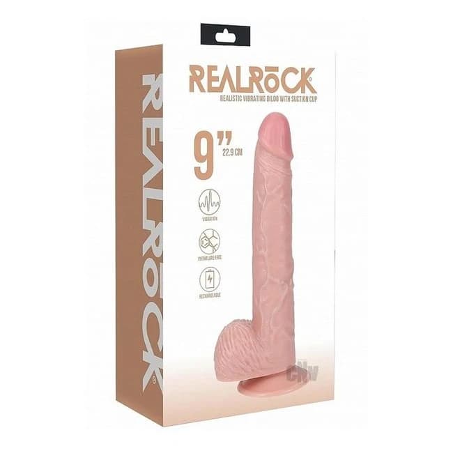 Realrock Vibe Cock Balls Straight 9 Car, image 1