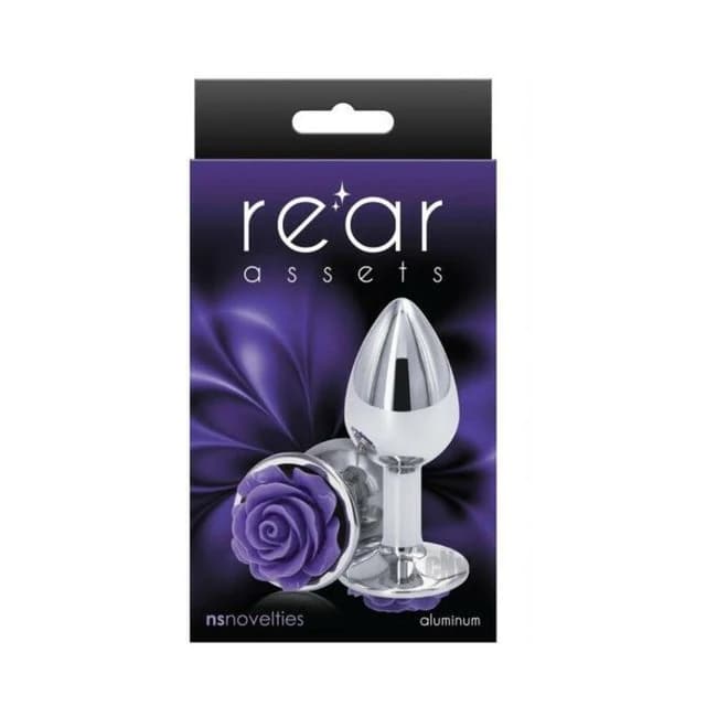 Rear Assets Rose Anal Plug - Small - - Image 1