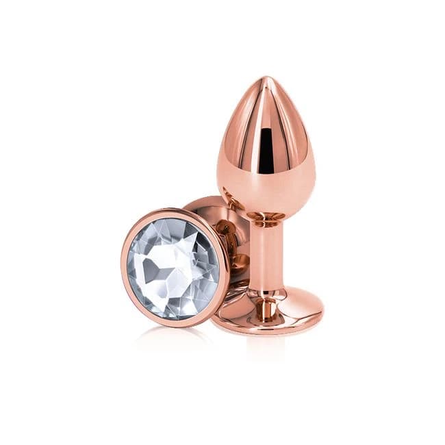 REAR ASSETS ROSE GOLD SMALL CLEAR  - Image 1