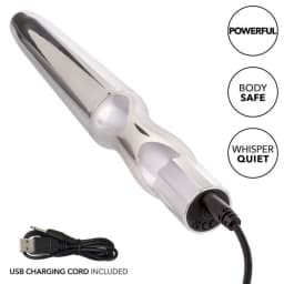 Rechargeable Anal Probe Silver, image 7
