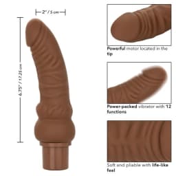 Rechargeable Power Stud Curvy Brown - Image 7