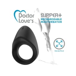 Rechargeable Vibrating Cock Ring Black, image 4