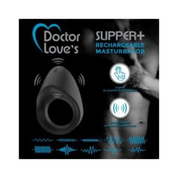 Rechargeable Vibrating Cock Ring Black, image 5