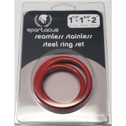 Stainless Steel C-Ring Set - 1.5 1.75" 2" ", image 2