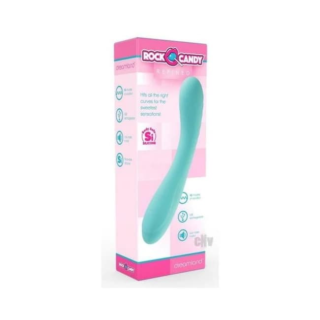 Refined Dreamland G-spot Vibrator Teal - Image 1