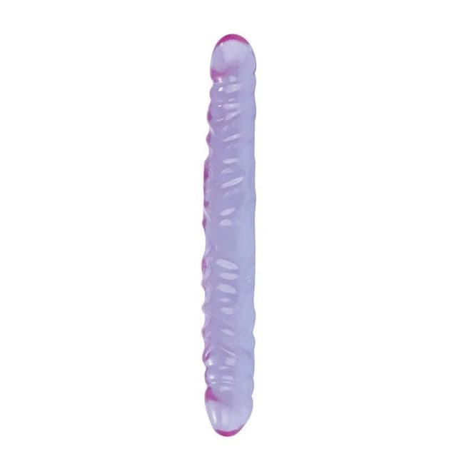 REFLECTIVE GEL VEINED DOUBLE DONG 12IN  - Image 1