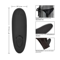 Remote Control Lace Thong Set, image 5