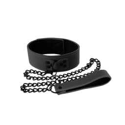 Renegade Bondage Collar Black, image 1