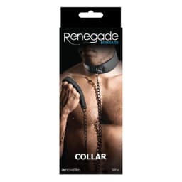 Renegade Bondage Collar Black, image 2