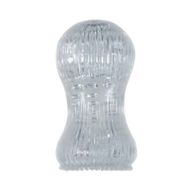 Renegade Grooved Pleasure Stroker Clear - Image 1