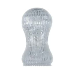 Renegade Grooved Pleasure Stroker Clear, image 1