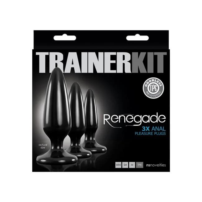 Renegade Pleasure Plug 3pc Trainer Kit - Image 1