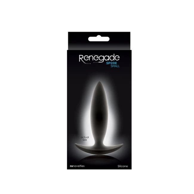 RENEGADE SPADES SMALL BLACK PLUG  - Image 1