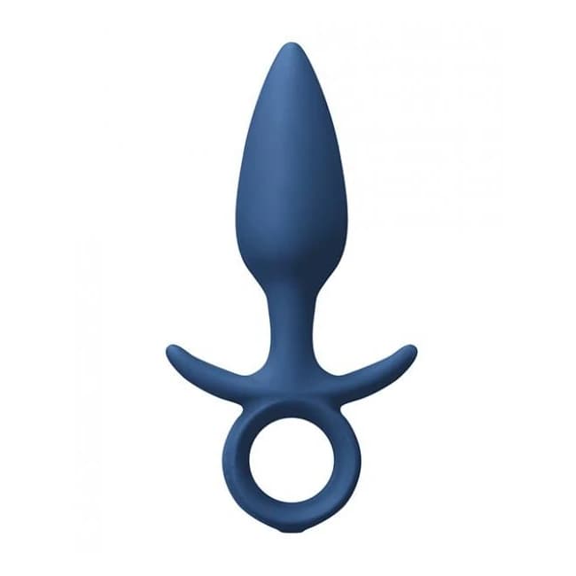 Renegade Vibrating King Plug Medium Blue - Image 1