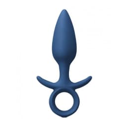 Renegade Vibrating King Plug Medium Blue, image 1