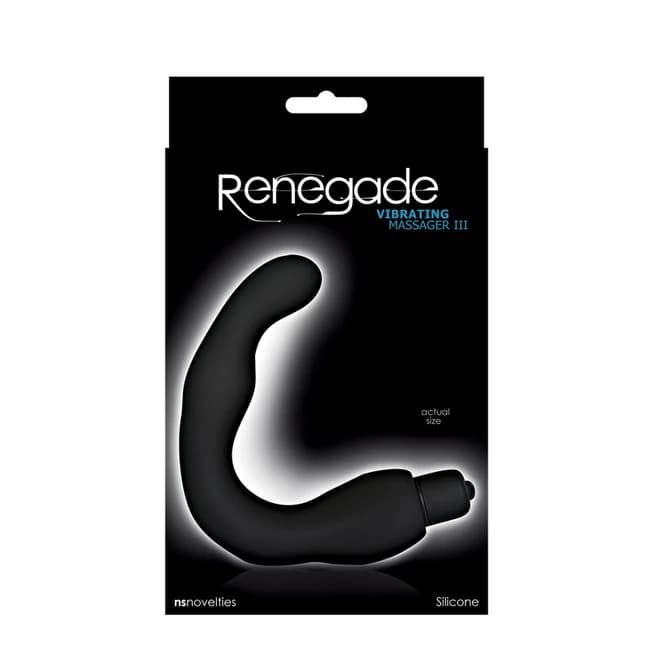 Renegade Vibrating Massager 3 Black - Image 1