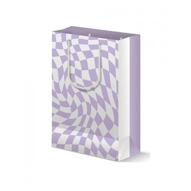 Retro Purple Gift Bag - Image 1