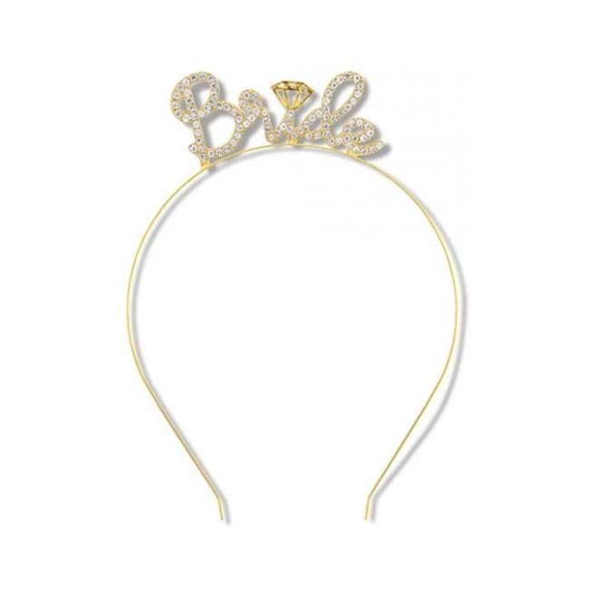 Rhinestone Bride Headband - Image 1