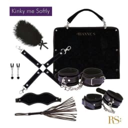Rianne S Kinky Me Softly Black Bondage Kit, image 1