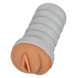 Ribbed Gripper Tight Pussy Brown, image 7