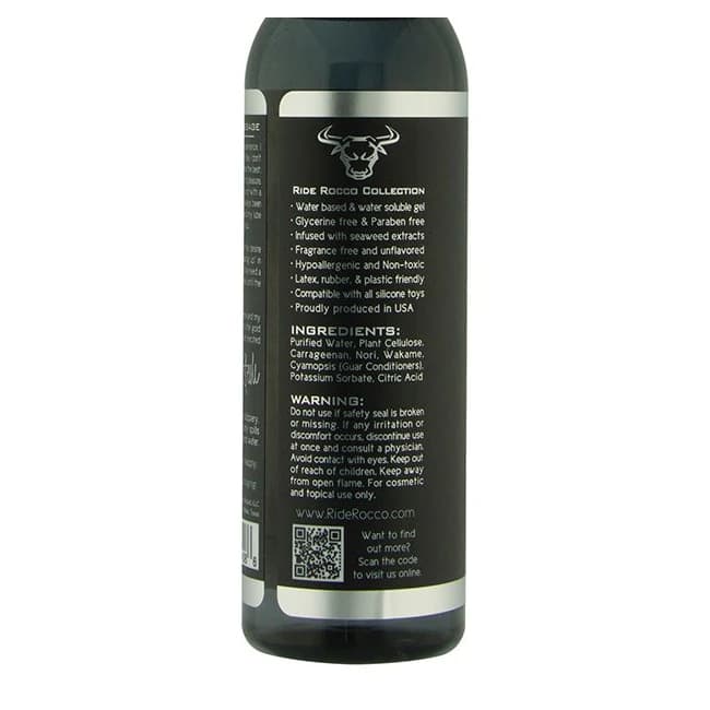 Ride Rocco Water Based Lube 4.2 Oz - Image 2