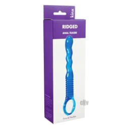 Ridged Anal Wand Blue Kinx, image 2