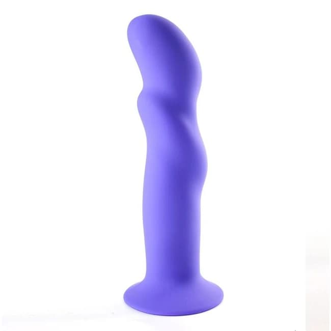 Riley Silicone Purple Dong - Image 1