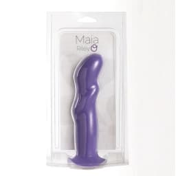 Riley Silicone Purple Dong, image 4