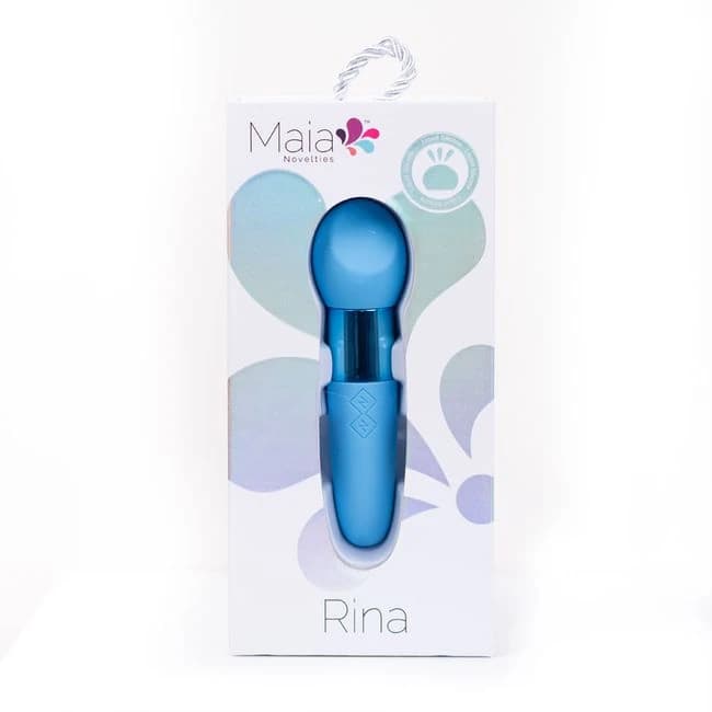 RINA DUAL VIBRATOR BLUE  - Image 1