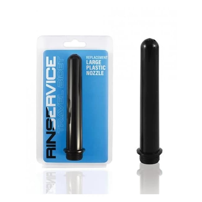 Rinservice Large Plastic Nozzle - Black - Image 1