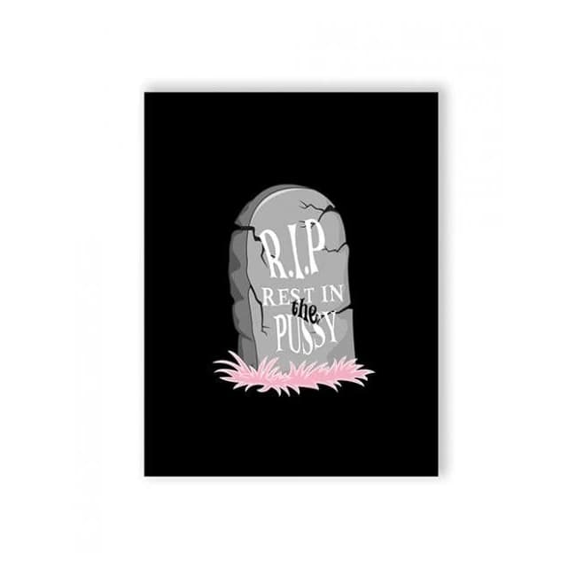 R.i.p Greeting Card - Image 1