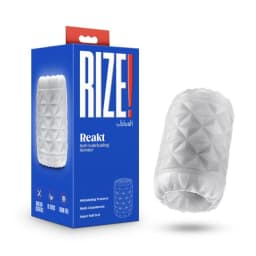 Rize Reakt Self Lubricating Stroker White, image 1