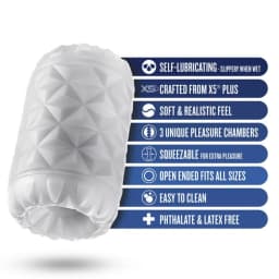 Rize Reakt Self Lubricating Stroker White, image 2