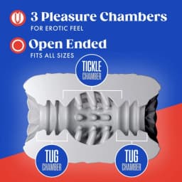 Rize Reakt Self Lubricating Stroker White, image 3