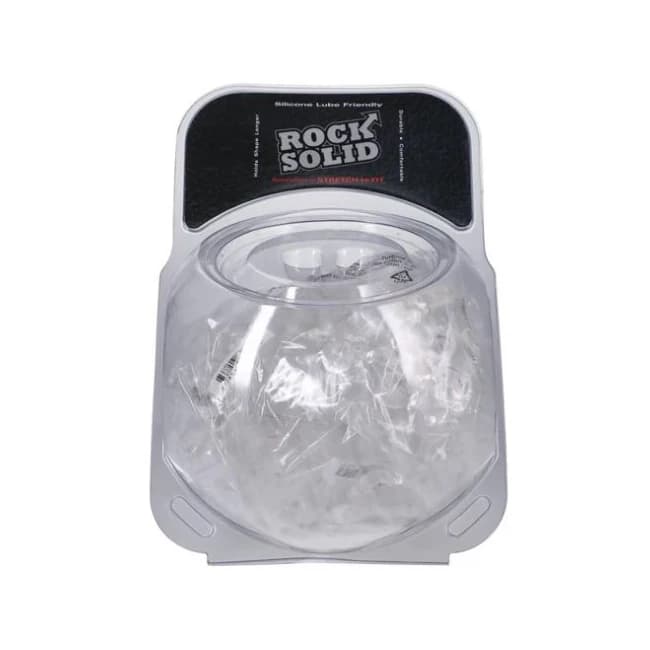 Rock Solid 2 Pack C Ring 50pc Clear - Image 1