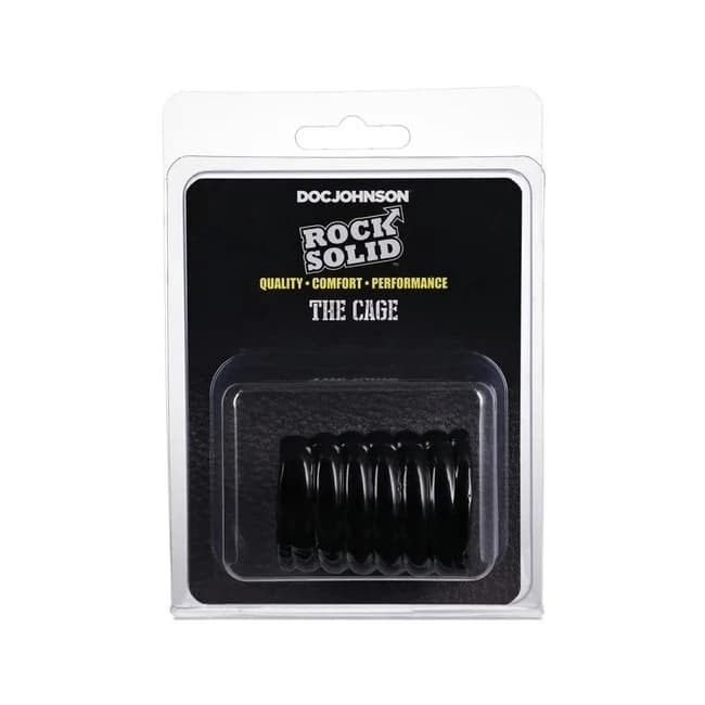 Rock Solid Cock Cage Black - Image 1