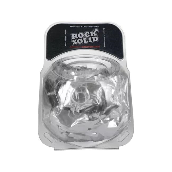 Rock Solid Donut 50 Black 50 Clear Bowl - Image 1