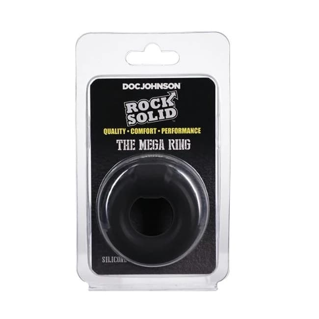ROCK SOLID MEGA RING BLACK  - Image 1
