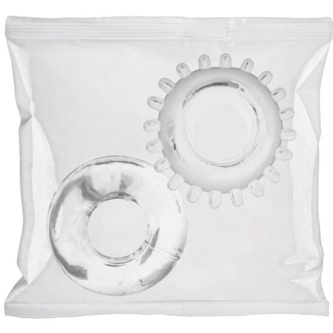 Rock Solid O Ring 50pc Bulk Clear - Image 1