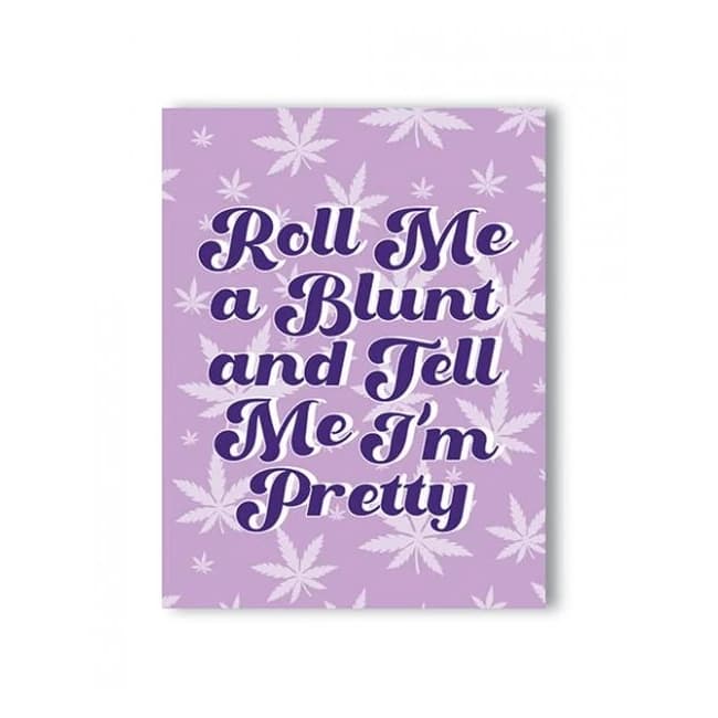 Roll Me a Blunt 420 Greeting Card - Image 1