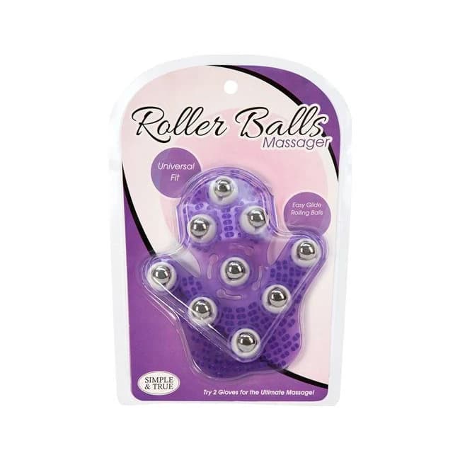 Roller Balls Massager - Purple - Image 1