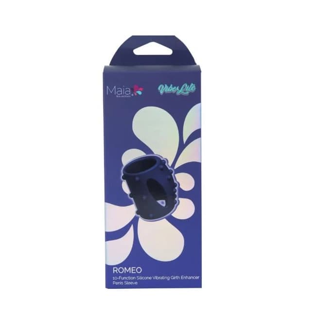 Romeo Blue Vibrating Girth Enhancer - Image 2