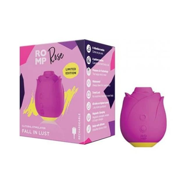 Romp Rose Clit Stimulator - Pink - Image 1