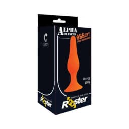 Rooster Alpha Advanced Anal Plug Orange, image 2