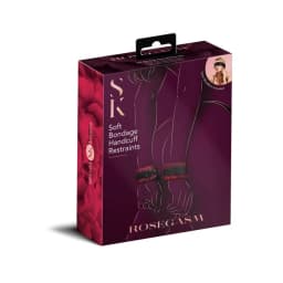 Rosegasm Cuffs W/ Satin Blindfold, image 1