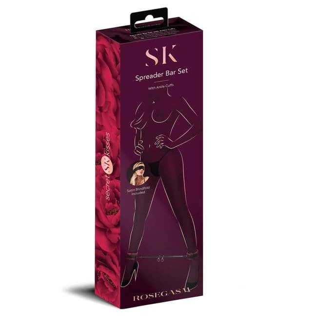 Rosegasm Spreader Bar Set W/ Ankle Cuffs - Image 1